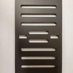 Grille simple acier 260mm x 130mm ép. 8mm - ISM Ambiance