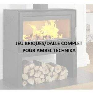 Gamme AMBEL Technika - Jeu briques/dalles CLAIRES complet