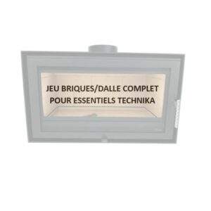 Jeu briques/dalles CLAIRES complet - gamme ESSENTIELS Technika
