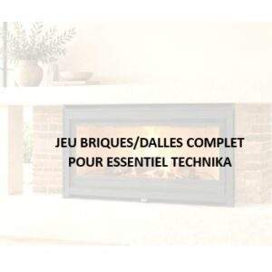Gamme ESSENTIELS Technika - Jeu briques/dalles CLAIRES complet